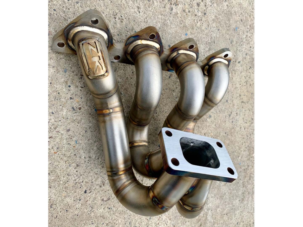 T3 Top Mount Equal Length Turbo Manifold For Honda Civic B16 B18 B-Series